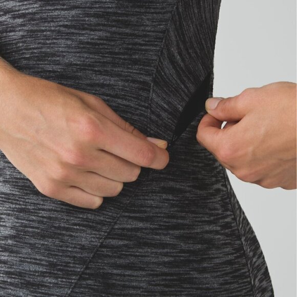 on &go Where-To Dress short sleeves Heathered Black size 4 - Picture 3 of 10